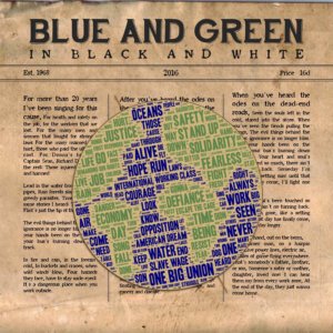 "Blue and Green in Black and White" Album Cover