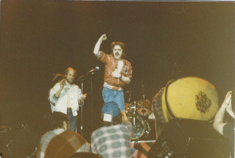 First ever Foodbank Benefit Rock Concert, April 14, 1982